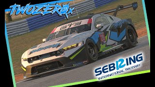 Road Noob  Sebring Int Raceway  Fanatec GT3 Challenge  Ford Mustang GT3 [upl. by Enaid]