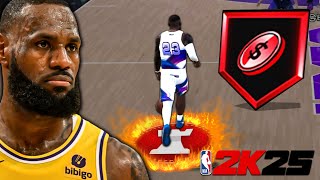 This LeBron James Build is a quotPURE POINT FORWARDquot on NBA 2K25 [upl. by Selim]