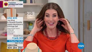 HSN  Mine Finds By Jay King Jewelry 04132019  02 PM [upl. by Yelekalb]