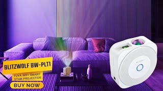 BlitzWolf BW PLT1 Tuya Wifi Smart Star Projector [upl. by Lipkin]