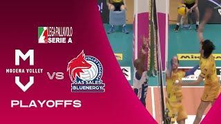 Modena vs Piacenza  Highlights  SuperLega  Playoffs [upl. by Hagan469]