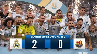 Real Madrid 20 Barcelona HD 1080i Spanish Super Cup Full Match Highlights 160817 HD [upl. by Arnoldo382]