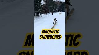 SNOWBOARD WITH MAGNETS snowboarding extremesport [upl. by Frick412]