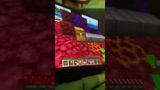 Playing Minecraft seed 2323 on nintendo switch Read Description [upl. by Bonnes]