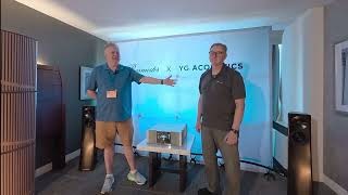 Burmester and YG Acoustics at Capital Audiofest 2024 [upl. by Sawyer]