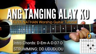 Ang Tanging Alay KoRaymund Remo Easy Worship Guitar Tutorial with Lyrics [upl. by Nevag]