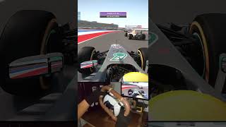 Overtaking Di Resta in Austin  lewishamilton formula1 f1 formulaone [upl. by Giorgi539]