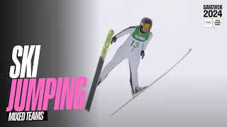 RELIVE  Ski Jumping Mixed Teams  Gangwon2024 [upl. by Amuh]