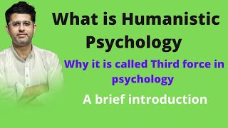 Humanistic Psychology in Urdu l Hindi Humanisticpsychology Freewill Maslow Worldview [upl. by Sotnas]