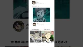 Some bungostraydogs memes ✨animememes animeart anime [upl. by Treat]