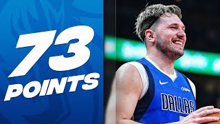 EVERY POINT From Luka Doncics INSANE 73PT CAREERHIGH Performance 🔥  January 26 2024 [upl. by Aleak]