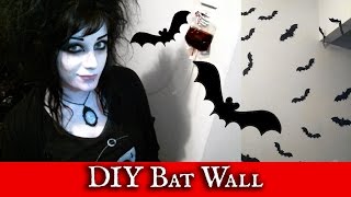 DIY Bat Wall  Black Friday [upl. by Rich737]