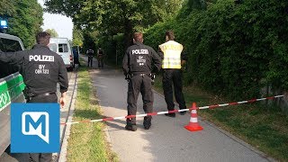 Bluttat nahe Ebersberg bei München Großeinsatz der Polizei [upl. by Tolecnal407]