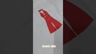 Baby fancy dress cutting trick ✂️✂️viralvideo fashion shortsvideo [upl. by Yelyr]