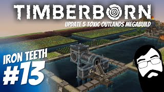 Terraforming will solve our problems Timberborn Update 5 Iron Teeth Mega Build Episode 13 [upl. by Farrell]