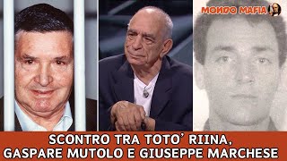 Scontro Tra Salvatore Riina Gaspare Mutolo e Giuseppe Marchese in tribunale [upl. by Ttcos]