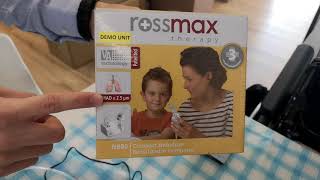 Rossmax compact piston nebulizer NB80 [upl. by Clay]