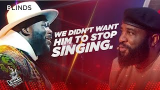 Aderemi Adeniyi sings quotPapaquot  Blind Auditions  The Voice Nigeria [upl. by Kahlil]