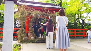 Tokyo Walk  Toranomon Hills and Atago Shrine Old and new architecture  June 2024 [upl. by Attenor299]