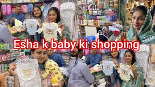 Esha k baby boy ki shopping ki ya girl ki [upl. by Selrahcnhoj186]