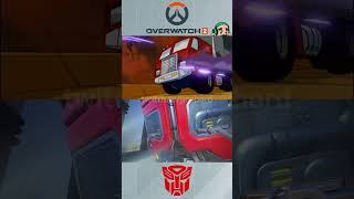 Reinhardt Optimus Prime Highlight Intro overwatch2 transformers optimusprime reinhardt capcut [upl. by Ielirol116]