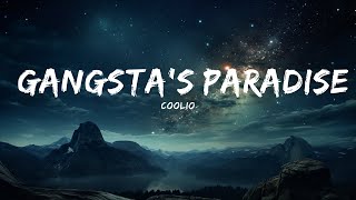 Coolio  Gangstas Paradise Lyrics ft LV 15p LyricsLetra [upl. by Shing819]