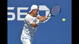 Marco Trungelliti vs Kei Nishikori  US Open 2019 R1 Highlights [upl. by Norahs]