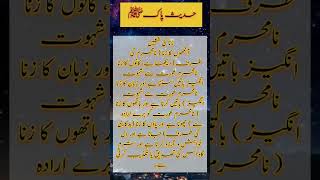 Holy Prophet PBUH saying About Zina  What is Zina [upl. by Bodwell]