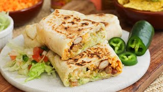 BURRITOS de CARNE  Un Wrap de Carne exquisito  CUKit [upl. by Mascia]