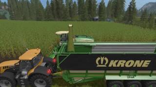 LS17 LandwirtschaftsSimulator 17Krone Big X 580 amp Easy Collect 6002  FactSheet 13s [upl. by Agnola]