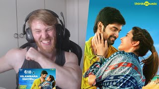 Imaikkaa Nodigal  Vilambara Idaiveli Video Song  Hiphop Tamizha  Atharvaa • Reaction By Foreigner [upl. by Grochow373]