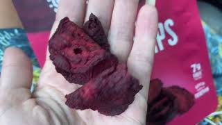 Honest Review Rythm Beet Chips  Veggie Snacks [upl. by Devora]