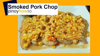 How to cook Smoked Pork Chop  PinoyHowTo [upl. by Assirram159]