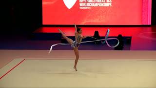 MALPICA Marina MEX  2023 Rhythmic Worlds Qualifications RI Individual [upl. by Anita]