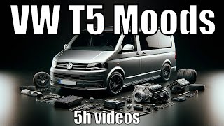 VW T5 van Modifications 5h [upl. by Sabba]