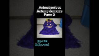 animatronicos antes y despues parte 2 especial halloween animatronicos halloween [upl. by Nnylyram]