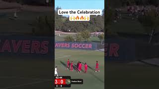 You celebrate like this⁉️ soccer juco collegesoccer shorts goals [upl. by Ramled]