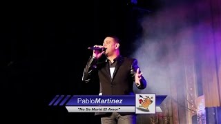 Pablo Martínez EN VIVO  No Se Murió El Amor  Merengue Clasico [upl. by Enyaz]