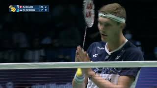 Match Point  Viktor Axelsen vs Misha Zilberman  MS SF  European Championships 2022 [upl. by Kramal317]