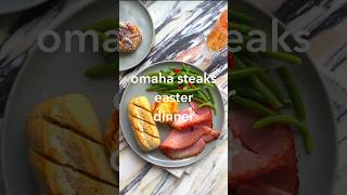 Easter Dinner Made Easy With Omaha Steaks [upl. by Festa638]