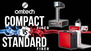 OMTECH 60w Compact MOPA Fiber Laser vs OMTECH 60w Standard MOPA  Pro’s amp Con’s [upl. by Adlin188]