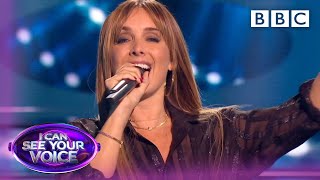 Louise Redknapp performs Lets Go Round Again  I Can See Your Voice  BBC [upl. by Nylidnarb]