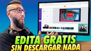 ✅ Editor de VIDEOS sin DESCARGAR NADA ONLINE y GRATIS 🤑 2023 [upl. by Gnuhc40]