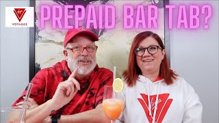 Breaking Down the Virgin Voyages Prepaid Bar Tab  TIPS for Cruisers [upl. by Nawud649]