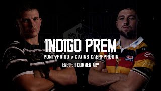 LIVE RUGBY Pontypridd v Carmarthen Quins  Indigo Prem  S4C [upl. by Gardell]