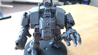 How to build a Space Marine Primaris Redemptor Dreadnought [upl. by Aremihc]