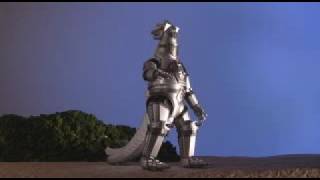 RC Mechagodzilla Robot from Bandai Japan [upl. by Berliner36]