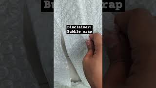 Bubble wrap ASMR bubblewrap asmrsounds asmrvideo [upl. by Eatnuahc770]