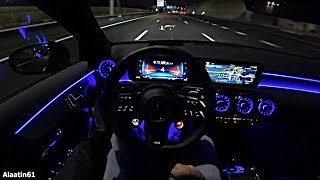 The Mercedes AMG A45 S 2024 NIGHT Test Drive [upl. by Harpp]