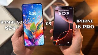 iPhone 16 pro vs Samsung s24 plus  Which is better Review [upl. by Otxilac]